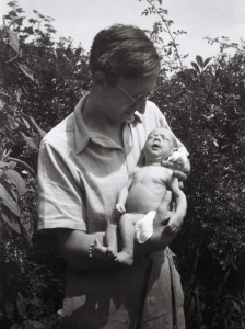 Leonard with Susan 1946